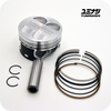 YUMINASHI 160CC / 60MM (STD 4V) FLAT HIGH LIFT, HIGH COMP. PISTON SET (14MM PISTON PIN) (PCX160/ADV160/SH150i) (13102-K0S-160A)