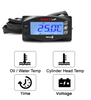 KOSO MINI-4 METER (CYL. HEAD TEMP. | OIL/WATER TEMP. | VOLTAGE | CLOCK) (BA033020-010-1215)
