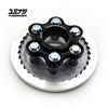 YUMINASHI 6-BOLT BILLET CLUTCH UPGRADE SET (Z125 MONKEY - MSX/GROM125 OG & SF) (22350-KPG-T06S)