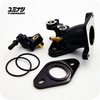 YUMINASHI 30MM MANIFOLD SET K26 WITH NOZZLE (MSX/GROM125 & SF / Z125 MONKEY/...) (17110-K26-930SC) YUMINASHI 30MM MANIFOLD SET K26 WITH NOZZLE (MSX/GROM125 & SF / Z125 MONKEY/...) (17110-K26-930SC)