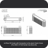 4-ROW OIL COOLER SET WITH MESH GUARD (EURO-5 CT125) (15600-K2E-000X)