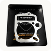 YUMINASHI 0.3MM SINGLE ALUMINIUM SPACER GASKET (Ø59MM INSIDE) (NICE110 - EX5 - WAVE100/110 CARB.) (12191-KFL-00359)