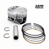 YUMINASHI 168CC / 62MM (GT220 4V HEAD) FLAT HIGH LIFT, HIGH COMP. PISTON SET (14MM PIN) (eSP+ 125CC/150CC/160CC) (13102-K0S-262A)