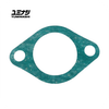 Yuminashi 28mm manifold gasket (16201-KCW-280) back view in green.