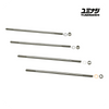 YUMINASHI M7 X 228.6 MM (9 INCH) STAINLESS STEEL CYLINDER STUD / NUT & WASHER SET (12PCS/SET) (90031-S07-228SS)