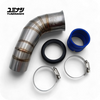 YUMINASHI 38MM-45MM STAINLESS STEEL AIR INTAKE SET WITH GROMMET (ADV160 | PCX160) (17253-K1Z-45SS)