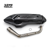 YUMINASHI SOUND ADJUST STAGE-1 EXHAUST SYSTEM & HEATSHIELD COMBO (STD HEAD ADV160 | CLICK160 | PCX125/160) (18300-K1Z-SA1C)