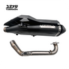 YUMINASHI SOUND ADJUST STAGE-1 EXHAUST SYSTEM & HEATSHIELD COMBO (STD HEAD ADV160 | CLICK160 | PCX125/160) (18300-K1Z-SA1C) YUMINASHI SOUND ADJUST STAGE-1 EXHAUST SYSTEM & HEATSHIELD COMBO (STD HEAD ADV160 | CLICK160 | PCX125/160) (18300-K1Z-SA1C)