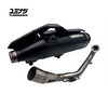 YUMINASHI SOUND ADJUST STAGE-2 EXHAUST SYSTEM & HEATSHIELD COMBO (GT4S HEAD PCX125/160 | CLICK/VARIO 160) (18300-K1Z-SA2C)