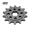 Light Weight Racing Series 14-tooth front sprocket reducing rotational mass on 125cc engines.