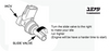 HIGHER IDLE, HARDER TO START WITH HIGH COMPRESSION PISTON