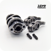 YUMINASHI CNC X250RR 8.6 CAMSHAFT & LARGE DIAMETER ROLLER ROCKER SET (14100-KZR-25086S)