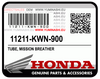 11211-KWN-900 | TUBE, TRANSMISSION BREATHER (PCX125 1ST GEN)