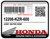 GENUINE HONDA OEM HONDA JOINT, WATER HOSE / COMP. JOIN, FLEXIBLE EAU (12206-KZR-600)