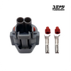 YUMINASHI FEMALE CONNECTOR  (FOR KEIHIN C-TYPE INJECTOR & DENSO INJECTOR)