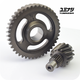 YUMINASHI 14/42 FINAL GEAR SET / HEAVY DUTY (AIR BLADE 125 - CLICK125/150 - PCX125/150 - SH125i/150i)) (23420-KZY-1442)