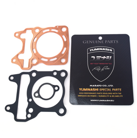 YUMINASHI 60MM/164CC FULL FLOW (8-HOLES) COPPER HEAD GASKET SET (150 HEAD/PCX125 V1) (12251-KWN-600CSB)