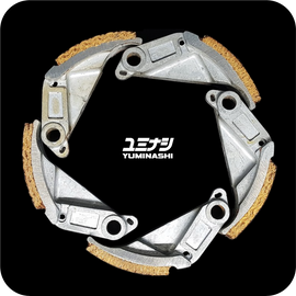 YUMINASHI COPPER CORE CLUTCH LINER / CLUTCH WEIGHT SET (5PCS/SET) (XMAX250 / XMAX300 - MBK EVOLIS 300 ABS) (B74-E6620-00C)