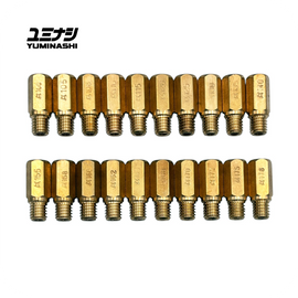 YUMINASHI MAIN JET, LONG TYPE 99101-357 (FOR KEIHIN PE/PWK/FCR CARBURETORS)