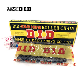 GENUINE 428HDS-132 RB D.I.D HDS SOLID BUSH DRIVE CHAIN (428HDS-132 RB)