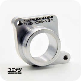 YUMINASHI 30MM CNC MANIFOLD TOP PLATE (eSP+ 125/150/160 ENGINES - PIAGGIO EUR-5 ENGINES) (17115-K36-V30)