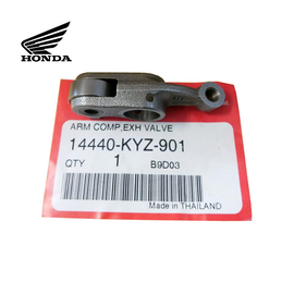 GENUINE OEM HONDA ARM COMP., EX. VALVE ROCKER / CULBUTEUR COMP., D'ÉCHAPPEMENT (14440-KYZ-900/14440-KYZ-901)