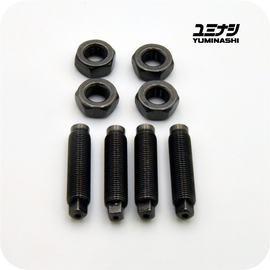 YUMINASHI ULTRA TAPPET ADJUSTING SCREW SET (23MM) FOR 4V HIGH LIFT CAMS (4PCS/SET) (90012-K40-ULT)