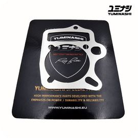 YUMINASHI 0.8MM SINGLE ALUMINIUM SPACER GASKET (Ø59MM INSIDE) (NICE110 - EX5 - WAVE100/110 CARB.) (12191-KFL-00859)