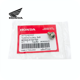 GENUINE HONDA BOLT, FLANGE SOCKET, 6X8 (90002-K1M-T00)
