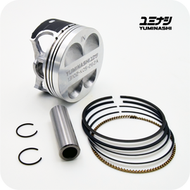 YUMINASHI 168CC / 62MM (GT220 4V HEAD) FLAT HIGH LIFT, HIGH COMP. PISTON SET (14MM PIN) (eSP+ 125CC/150CC/160CC) (13102-K0S-262A)
