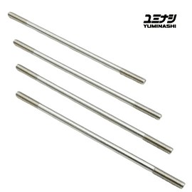 YUMINASHI M8 X 229MM (9 INCH) STAINLESS STEEL CYLINDER STUD BOLT SET (4PCS/SET) (90031-M08-229SS)