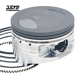 YUMINASHI 165CC (62MM) LIGHT BORE PISTON SET (KLX140) (13001-0093-062)