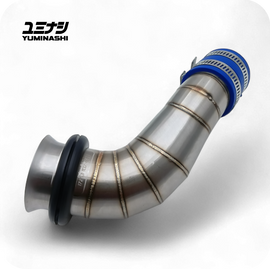 17253-K1Z-45SS | 38MM-45MM STAINLESS STEEL AIR INTAKE SET WITH GROMMET (ADV160 | PCX160)