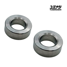 YUMINASHI | M8 Ø14x5MM. EXHAUST STUD ROUND SPACER SET (STAINLESS STEEL 304) (2PCS/SET) (90300-M08-145)