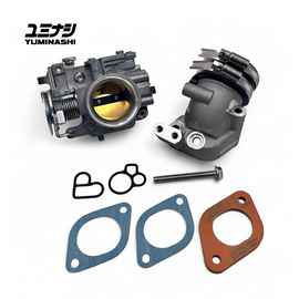 YUMINASHI | 32MM GT4S HEAD THROTTLE BODY & MANIFOLD SET (FOR eSP+ 125/160CC STD HEAD ) (16410-K0R-32GT4)