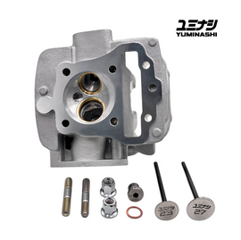 YUMINASHI 27/23MM VALVES, TUNER EDITION PRO, DOME RACE HEAD FOR 54MM DOME PISTONS (CRF110i / W110i / SUPER CUB 110i) (12200-KYK-D54P)