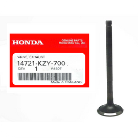 GENUINE HONDA VALVE, EX. (23MM) / SOUPAPE ECHAPPEMENT (23MM / STD 150 HEAD) (14721-KZY-700)