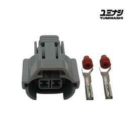 YUMINASHI FEMALE CONNECTOR  (FOR KEIHIN C-TYPE INJECTOR & DENSO INJECTOR)