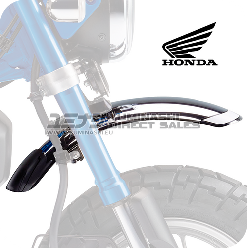 GENUINE HONDA FENDER, FRONT, CHROME *YRA05L* (Z125MK MONKEY - 2018) (61100-K0F-T00)