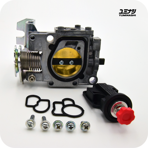YUMINASHI 32MM THROTTLE BODY WITH MANUAL IACV VALVE UPGRADE SET (PCX150 LED - Z125 PRO - FORZA125 - SH125/150 SMART KEY) (16410-K36-032X )