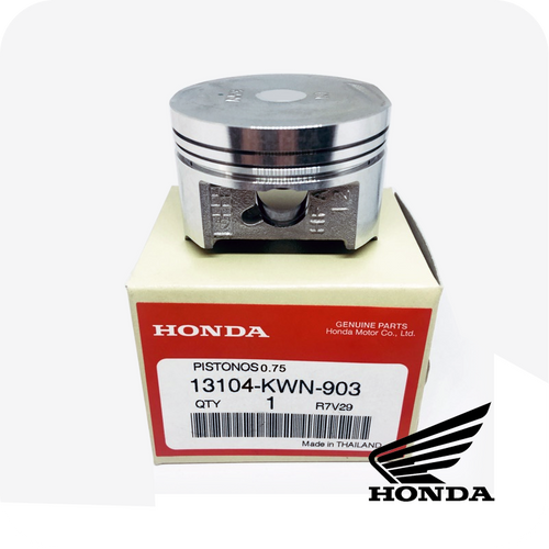 GENUINE HONDA PISTON (O.S. 0.75) (PCX125 / SH125i / CLICK125i / AIR BLADE125) (13104-KWN-900 / 13104-KWN-903)