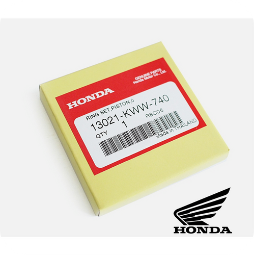 GENUINE HONDA PISTON RINGS (O.S. 0.25) (VISION110 / DIO110 / ZOOMER-X) (13021-KWW-740) GENUINE HONDA PISTON RINGS (O.S. 0.25) (VISION110 / DIO110 / ZOOMER-X) (13021-KWW-740)