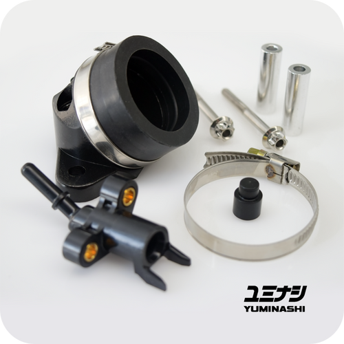 YUMINASHI 31/32MM MANIFOLD TYPE-2B (Ø25/34MM B-TYPE) (MSX/MONKEY/CRF110F/...) (17110-K26-3425B)