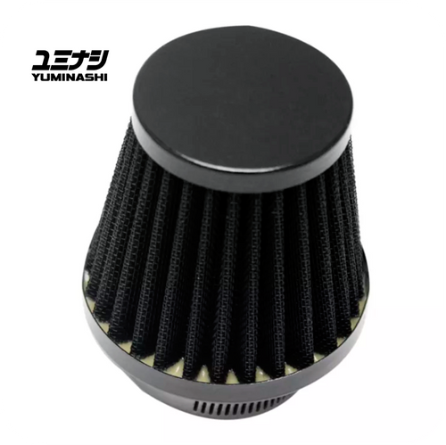 GENUINE YUMINASHI 51MM DARK CONE PERFORMANCE SERIES, NON-WOVEN AIR FILTER (17220-000-K51B)