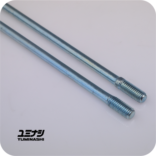 YUMINASHI M8 X 223.85MM CYLINDER STUD BOLT SET (2PCS/SET) (90031-M08-224S)