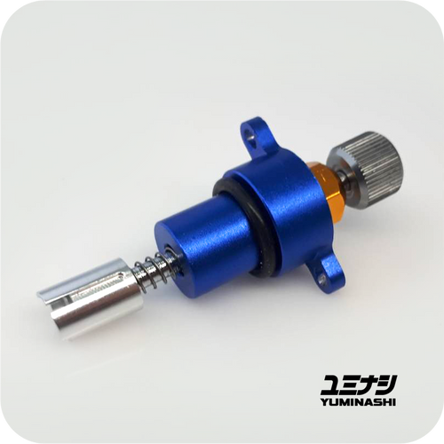 YUMINASHI CBR250R/CBR300R BLUE MANUAL IDLE AIR CONTROL VALVE (IACV) WITH SPRING SYSTEM (16430-KYJ-XBU)