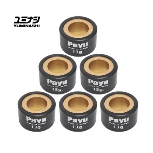 PAYU 13 GR. ROLLER WEIGHT SET (Ø20x12) (6PCS/SET) (AEROX - NMAX - NOUVO125/135) (22123-ARX-013)