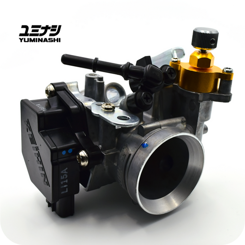YUMINASHI 39.4MM THROTTLE BODY ASSY. COMP. (DENSO INJ. TYPE / MANUAL IACV VALVE) (16400-KYJ-394M)
