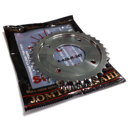 34T #428 PITCH STEEL REAR SPROCKET CONVERSION (MSX/ GROM 125 (2014-2021) / Z125 MONKEY (2018-2021)...) (JTA-H-WA-428-R-34T) 34T #428 PITCH STEEL REAR SPROCKET CONVERSION (MSX/ GROM 125 (2014-2021) / Z125 MONKEY (2018-2021)...) (JTA-H-WA-428-R-34T)