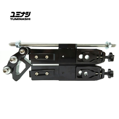 YUMINASHI 5-INCH CNC BLACK-ON-BLACK SWINGARM & SHOCK EXTENSION KIT (OG MSX/GROM125 & SF) (40543-K26-905B) YUMINASHI 5-INCH CNC BLACK-ON-BLACK SWINGARM & SHOCK EXTENSION KIT (OG MSX/GROM125 & SF) (40543-K26-905B)